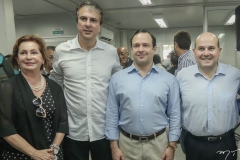Fátima Veras, Camilo Santana, Igor Queiroz Barroso e Roberto Cláudio