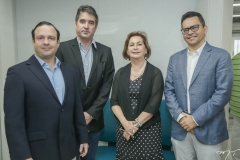 Igor Queiroz Barroso, José Maria Gondim, Fátima Veras e Vasco Furtado
