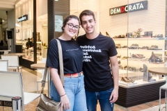 Beatriz Saunders e Pedro Braga