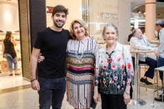 Deib Neto, Vera Silveira e Eunice Vasconcelos