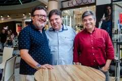 Lúcio Faeias, Jacob Otoch e Washington Macario