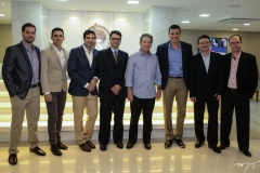 Adriano Vasconcelos, Marcelo Falcão, Ibraim Cavalcante, André Benevides, Cláudio Rocha, Helmut Poti, Wilson Parente e Gustavo Benevides