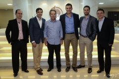 Gustavo Benevides, Ibraim Cavalcante, Cláudio Rocha, Helmut Poti, Adriano Vasconcelos e Wilson Parente