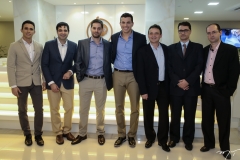 Marcelo Falcão, Ibraim Cavalcante, Adriano Vasconcelos, Helmut Poti, Wilson Parente, André e Gustavo Benevides