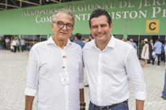 Arialdo Pinho e Maurício Quintella