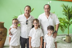 Ariston Filho, Ariston Neto, Antônio Carlos, Joaquim e Joaquim Filho Araújo