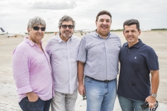 Carlos Benevides, Totonho Laprovitera, Marcos Dias Branco e Erick Vasconcelos