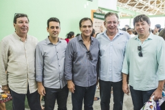 Heitor Studart, Aluísio Ramalho Filho, Beto Studart, Ricardo Cavalcante e Edgar Gadelha