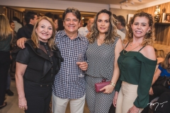 Ana Vale, Cicero Moraes, Daniele Moraes e Silvana Cavalcante