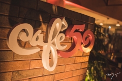 Inauguração do Cafe 50
