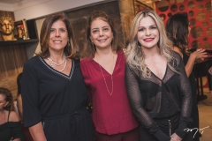 Nara Amaral, Cláudia Gradvohl e Roberta Vasconcelos