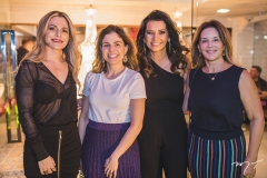 Roberta Vasconcelos, Carol Bezerra, Márcia Travessoni e Fernanda Mattoso