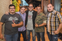Lucas Brito, Cristian Girci, Gustavo Rola, Cleuton Mourão e Matheus Pugliese