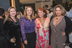 Telma Regina, Helena Demes, Fátima Duarte e Montiele Arruda