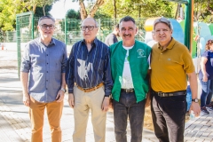 Adahil Barreto, Lúcio Alcântara, Artur Bruno e Francisco Bastos