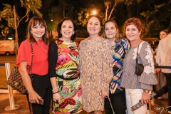 Carmen Cinira, Elusa Laprovitera, Paula Frota, Cristiana Botelho e Lilian Quinderé