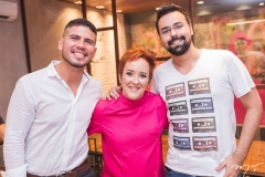 Cássio Rodrigues, Anna Paula Rezende e Airlan Santos