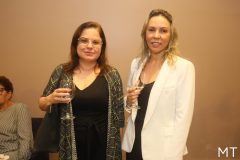 Geovania Vinhas e Juliana Aguiar.
