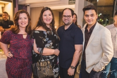Aline Félix Barroso, Lívia e Leonardo Pádua e Pablo Guterres