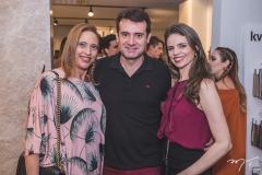 Ana Cláudia Canamary, Célio e Cristiane Gurgel
