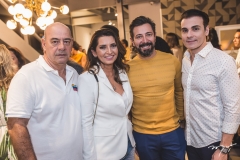 Fernando, Márcia Travessoni, Carlos Otávio e Rodrigo Maia