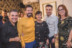 Roberto Dias, Carlos Otávio, Neuma Figueiredo, Rodrigo Maia e Lucia Wolff