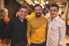 Roberto Dias, Carlos Otávio e Rodrigo Maia