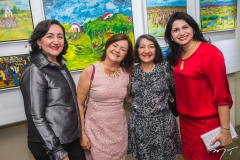 Eliene Bonfim, Lúcia Duarte, Regina Barreto e Eline Lacerda