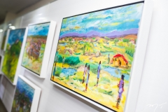 Inauguração da Galeria Iate Clube com exposição de Geraldo Sérgio