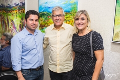 Pompeu Vasconcelos, Paulo Cesar Norões e Simone Norões