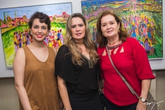 Rosiane Alice, Adriana Laje e Lúcia Helena Brandão