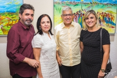Totonho Laprovitera, Elusa Laprovitera, Paulo César Norões e Simone Norões