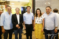 Paulo Angelim, Severino Ramalho Neto, Vitor Frota, Márcia Travessoni e Patriolino Dias