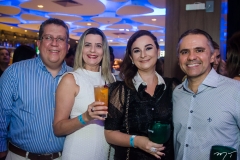 Regis, Leila Melo, Cristiane Holanda e Fábio Eugênio