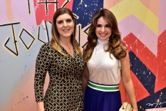 Carla Pereira e Eveline Fujita