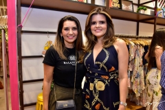 Márcia Travessonine e Cristine Feitosa