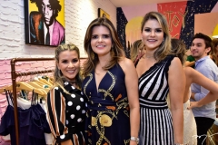 Roberta Quaranta, Cristine Feitosa e Carine Moreira