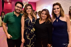 Vinicius Holanda, Cristine Feitosa, Carmem Prado e Viviane Bayma
