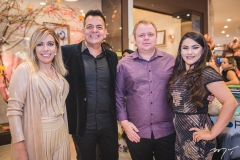 Claudênia Régia, Gilberto Pereira, José Cláudio Junior e Kátia Oliveira