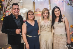 Gilberto Pereira, Teresa Teixeira, Claudênia Régia e Cristiane Gomes