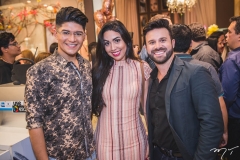 Luciano Maia, Livia Cardoso e Samuel Ramos