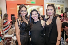 Carol Palácio, Glória Rios e Priscila Antonucci