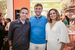 Igor Albuquerque, Eduardo Guimarães e Paula Carvalho