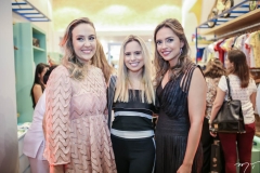 Natércia Rios, Lohane Fontenele e Carol Palácio