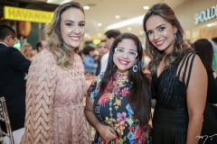 Natércia Rios, Maiara Siqueira e Carol Palácio