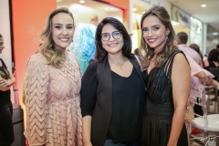 Natércia Rios, Melissa Ramalho e Carol Palácio