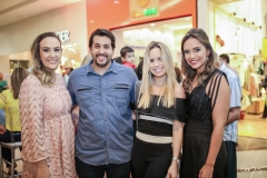 Natércia e Daniel Rios, Lohane Fontenele e Carol Palácio