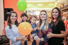Priscila e Gabriel Brasileiro, Miguel e Suzana Loiola e Ana Oquendo