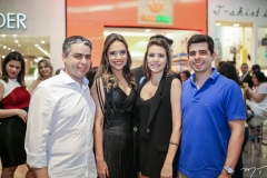 Silvio e Carol Palácio, Priscila Antonucci e Alexander Palácio