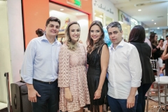 Tarso Bertani, Natércia Rios, Carol e Silvio Palácio